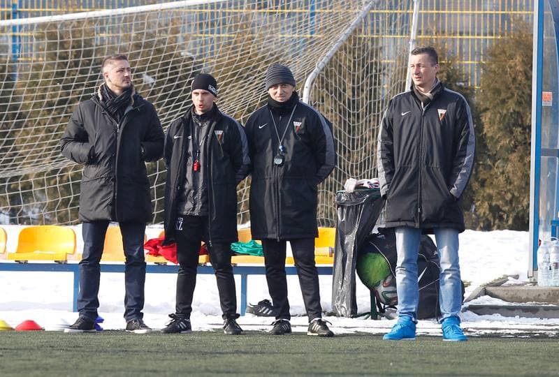 Football. Friendly Match. GKS Tychy - Limanovia Limanowa. 04.02.2015