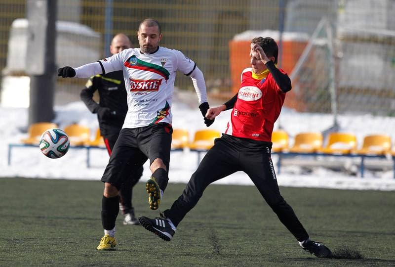 Football. Friendly Match. GKS Tychy - Limanovia Limanowa. 04.02.2015