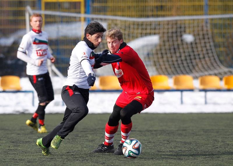 Football. Friendly Match. GKS Tychy - Limanovia Limanowa. 04.02.2015