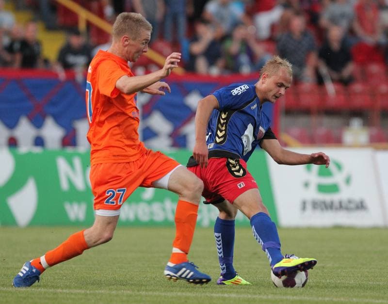 Football. I liga. Polonia Bytom - Termalica Bruk-Bet Nieciecza. 20.08.2011