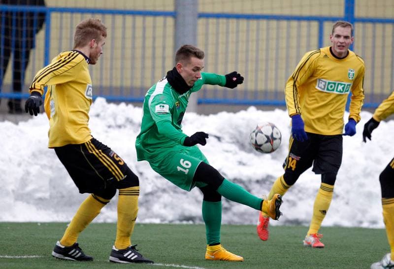 Football. Friendly Match. GKS Katowice - MFK Karvina. 06.02.2015