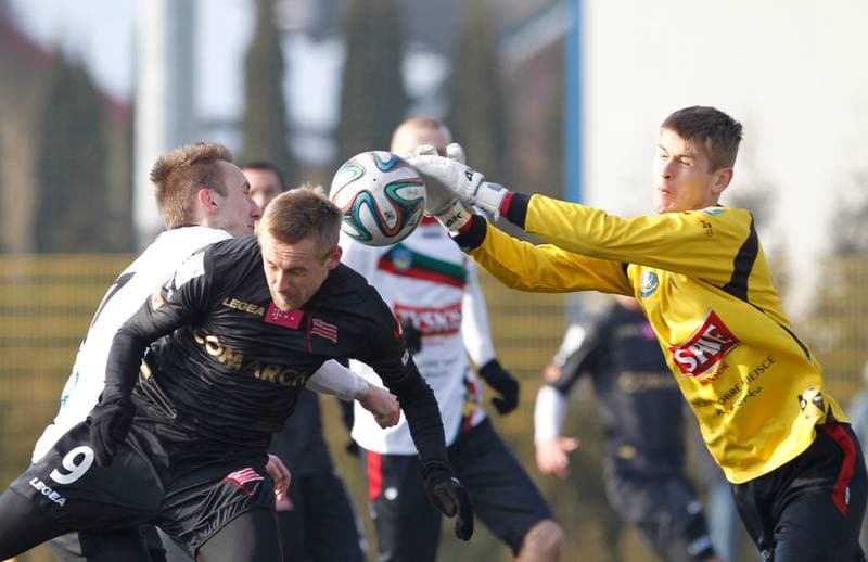 Football. Friendly Match. GKS Tychy - Cracovia Krakow. 07.02.2015