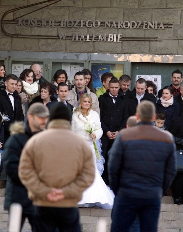 Football. Wedding. Pawel Olkowski. 27.12.2014