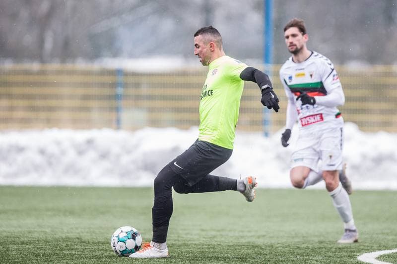 Football. Sparing. GKS Tychy - Puszcza Niepolomice. 13.02.2021