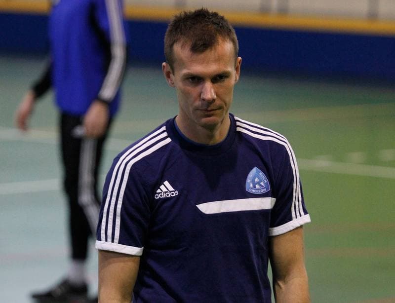 Football. Ruch Chorzow. Training. 05.01.2015