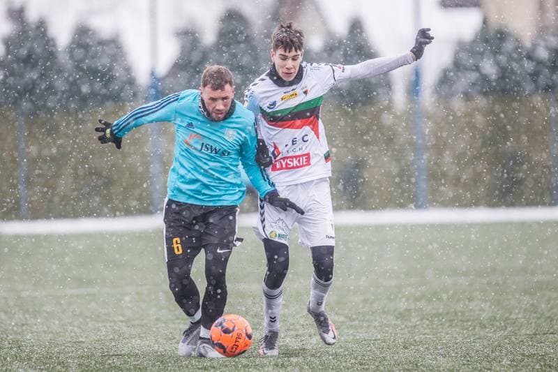 Football. Sparing. GKS Tychy - Pniowek Pawlowice. 13.02.2021