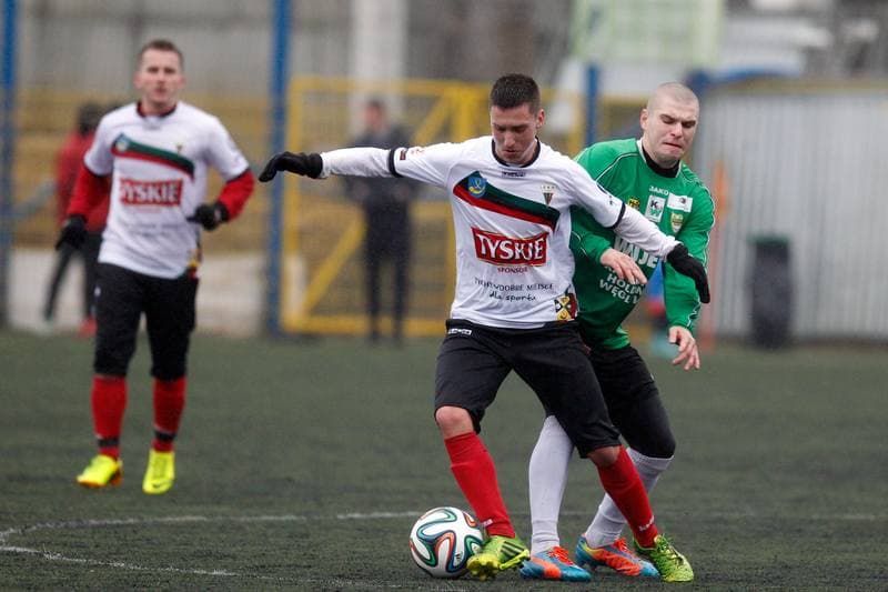 Football. Friendly Match. GKS Tychy - Rozwoj Katowice. 10.01.2015