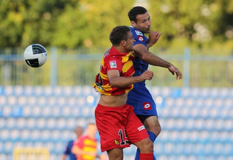 Football. T-Mobile Ekstraklasa. Ruch Chorzow - Jagiellonia Bialystok. 28.08.2011