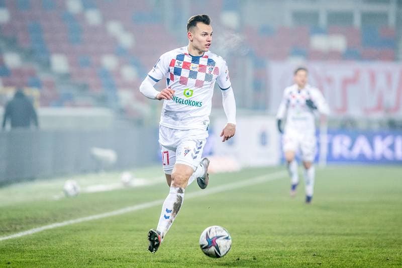 Football. PKO BP Ekstraklasa. Gornik Zabrze - Stal Mielec. 15.02.2021