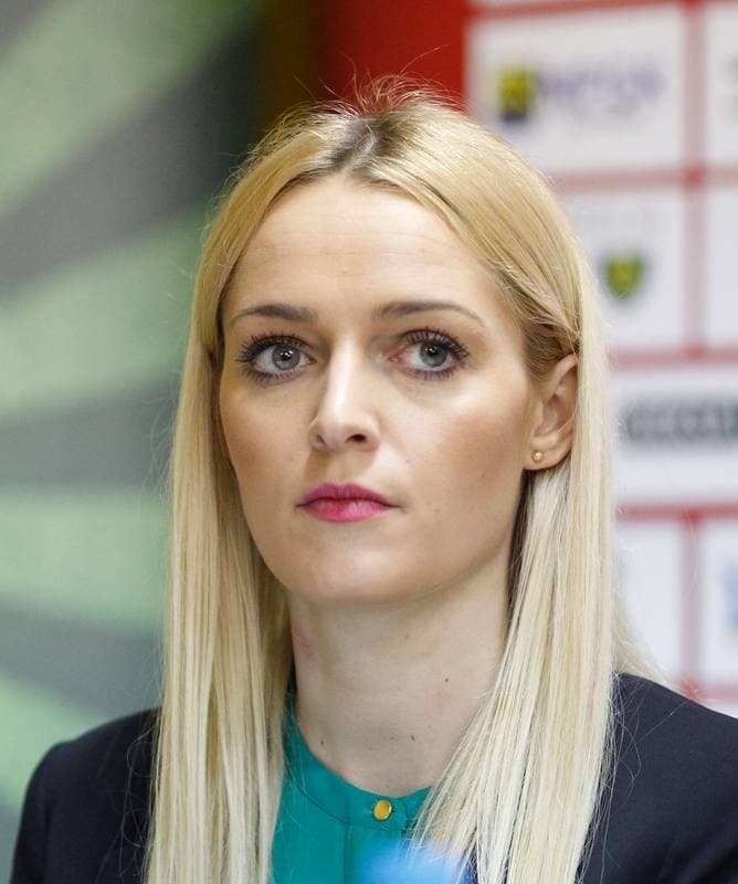 Football. GKS Katowice. Press Conference. 10.02.2015