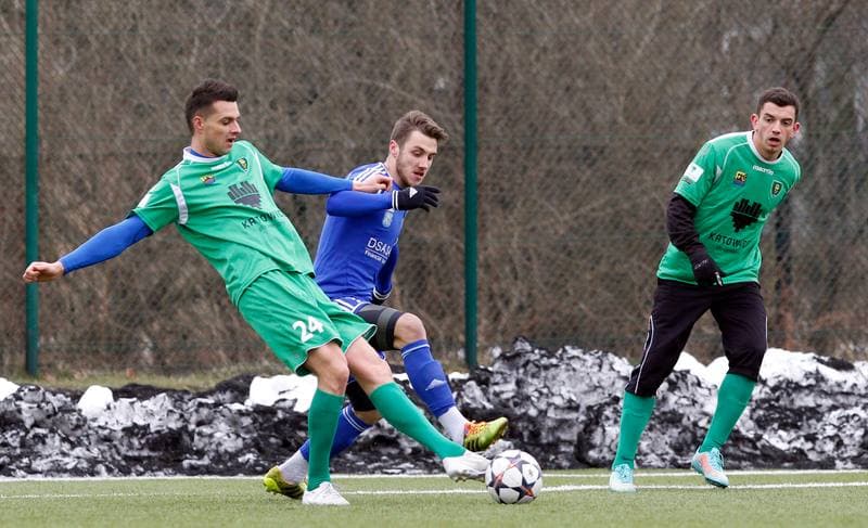 Football. I Liga. GKS Katowice - Miedz Legnica. 29.11.2014
