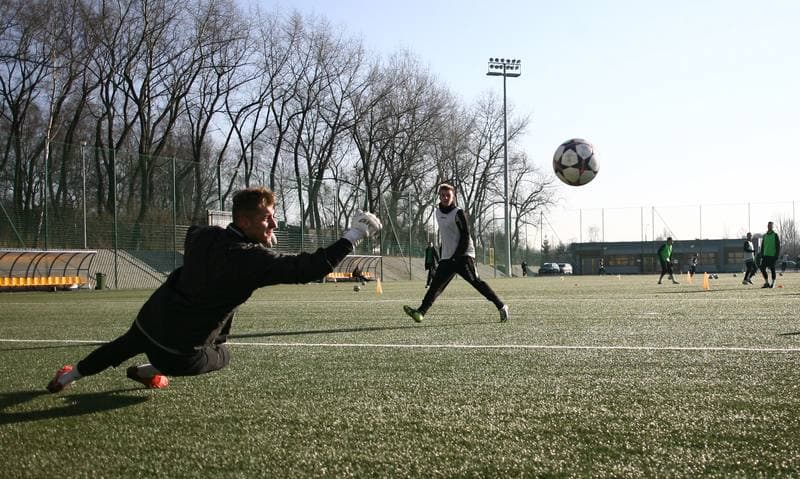 Football. GKS Katowice. Training. 29.06.2015