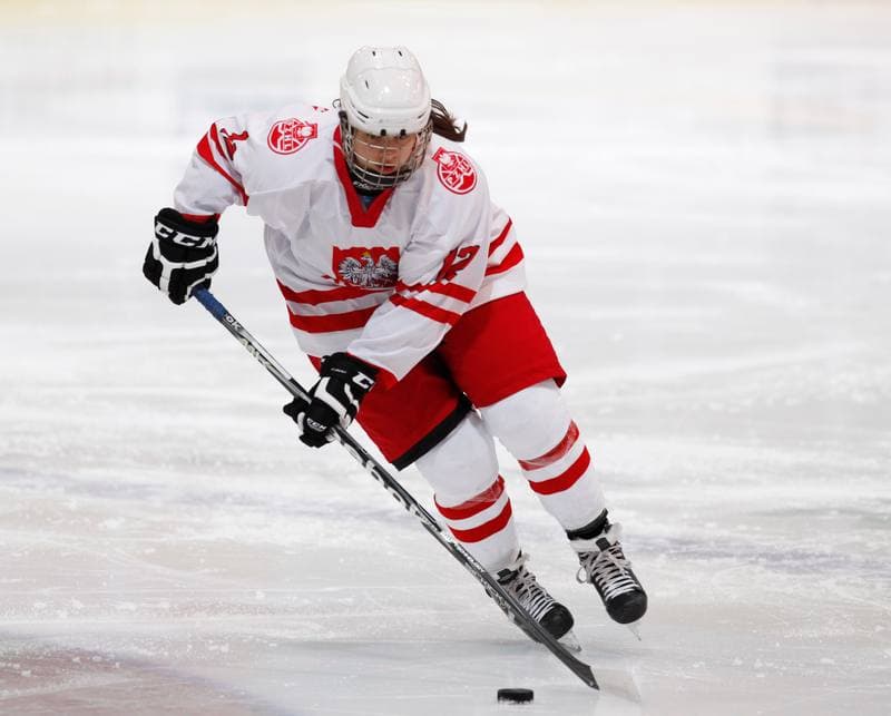 Ice Hockey. U18 Women's World Championship Division I. Poland - China. 22.01.2015