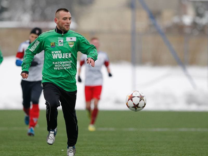 Football. Friendly Match. Rozwoj Katowice - Gornik II Zabrze. 28.01.2015