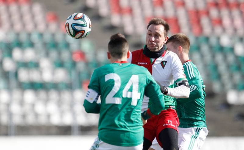 Football. Friendly Match. Zaglebie Sosnowiec - Legia II Warsaw. 21.02.2015