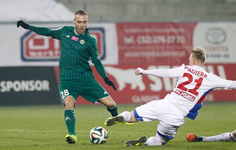 Football. PKO BP Ekstraklasa. Gornik Zabrze - Slask Wroclaw. 18.09.2015