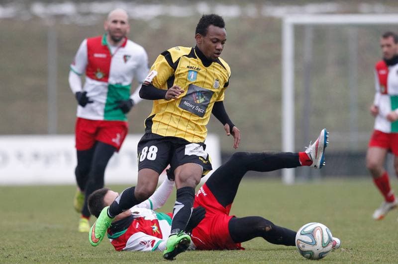 Football. Friendly Match. Zaglebie Sosnowiec - Sandecja Nowy Sacz. 25.02.2015