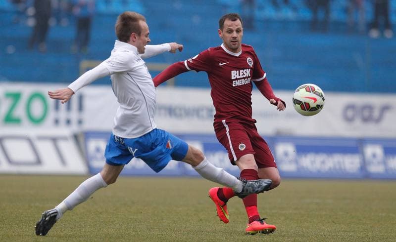 Football. SYNOT Liga. Banik Ostrava - Sparta Prague. 28.02.2015