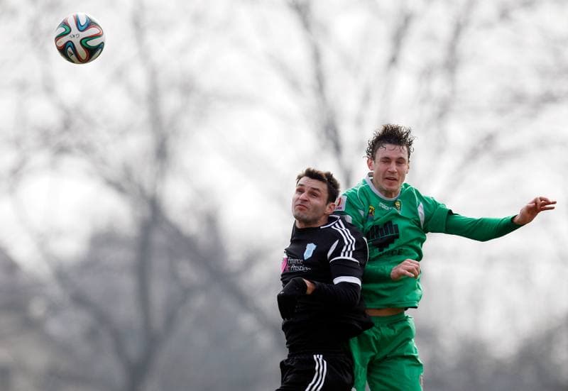 Football. Friendly Match. GKS Katowice - Nadwislan Gora. 28.02.2015