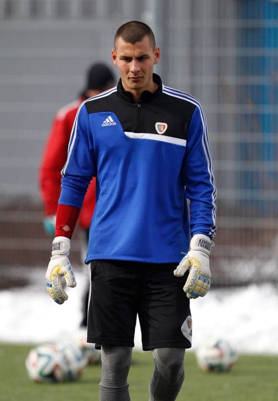 Football. Piast Gliwice. Training. 07.01.2016