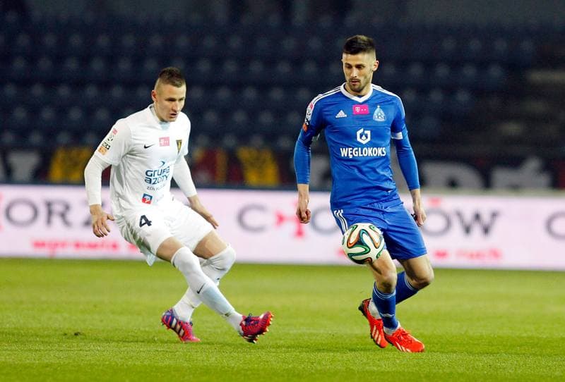 Football. PKO BP Ekstraklasa. Ruch Chorzow - Pogon Szczecin. 02.10.2015
