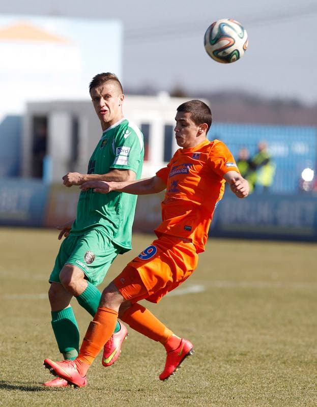 Football. I Liga. Termalica Bruk Bet Nieciecza - GKS Katowice. 08.03.2015