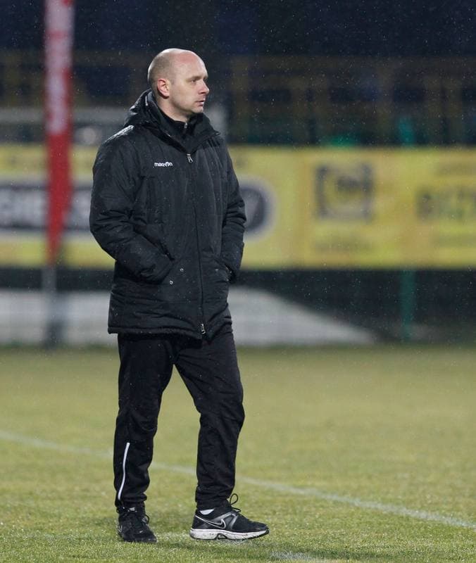 Football. I Liga. GKS Katowice - Flota Swinoujscie. 23.11.2013