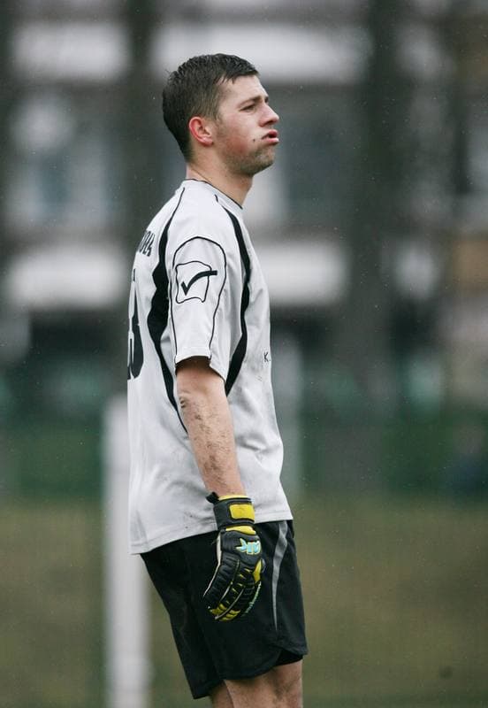 Football. III Liga. Grunwald Ruda Slaska - Gornik Wesola. 14.03.2015