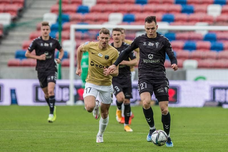 Football. PKO BP Ekstraklasa. Gornik Zabrze - Zaglebie Lubin. 14.03.2021