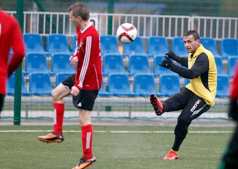 Football. Friendly Match. GKS II Katowice - Unia Kosztowy. 14.03.2015