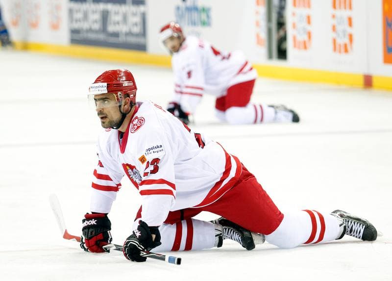 Ice Hockey. IIHF World Championship Division 1A. Poland - Kazakhstan. 23.04.2015