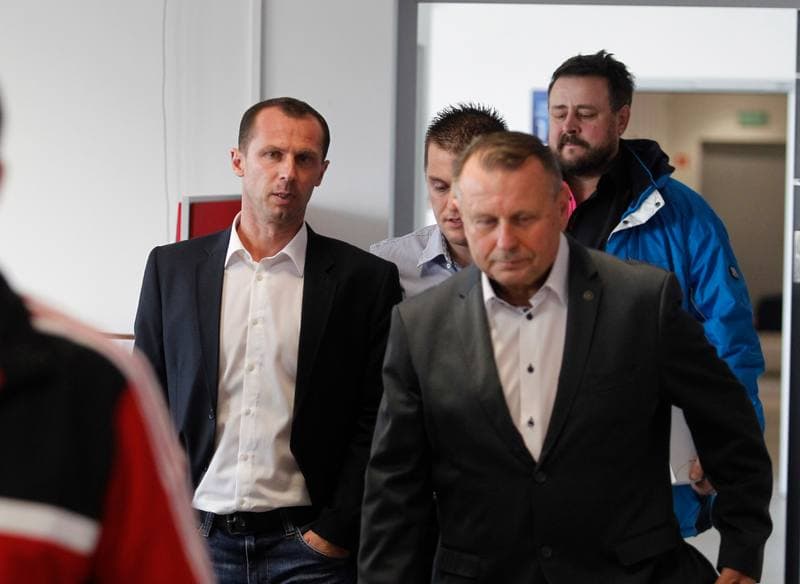 Football. Piast Gliwice. Press Conference. 20.03.2015