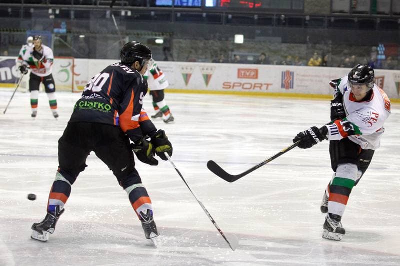 Ice Hockey. Polska Hokej Liga. GKS Tychy - Ciarko KH Sanok. 23.01.2015