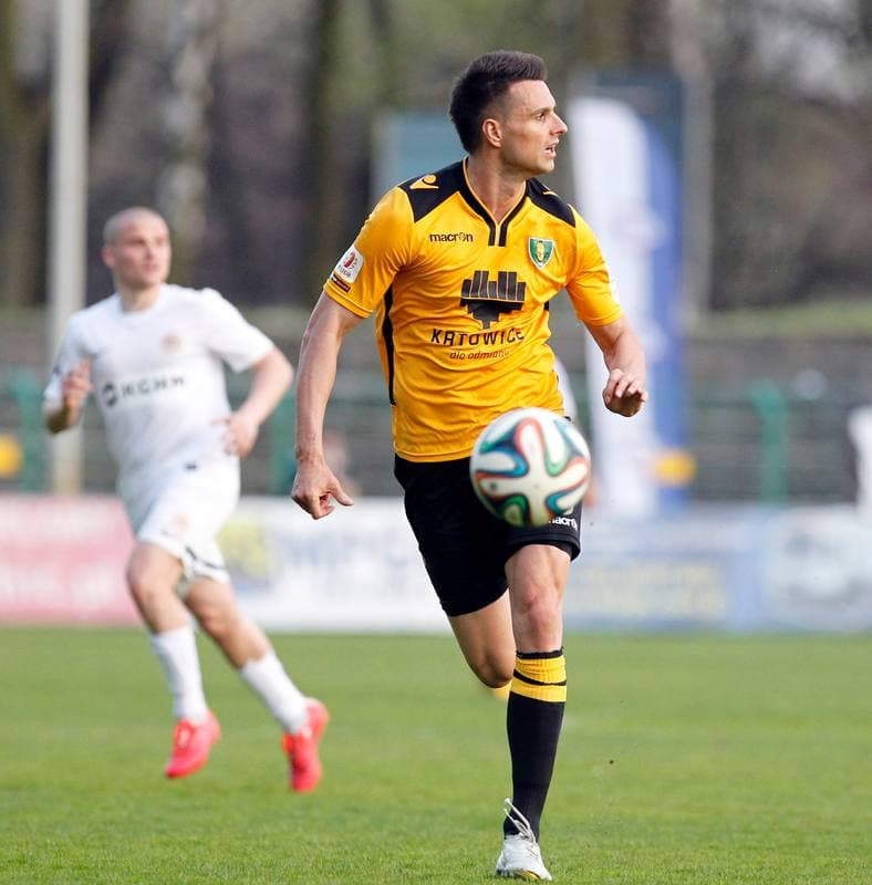 Football. I Liga. GKS Katowice - Zaglebie Lubin. 25.04.2015