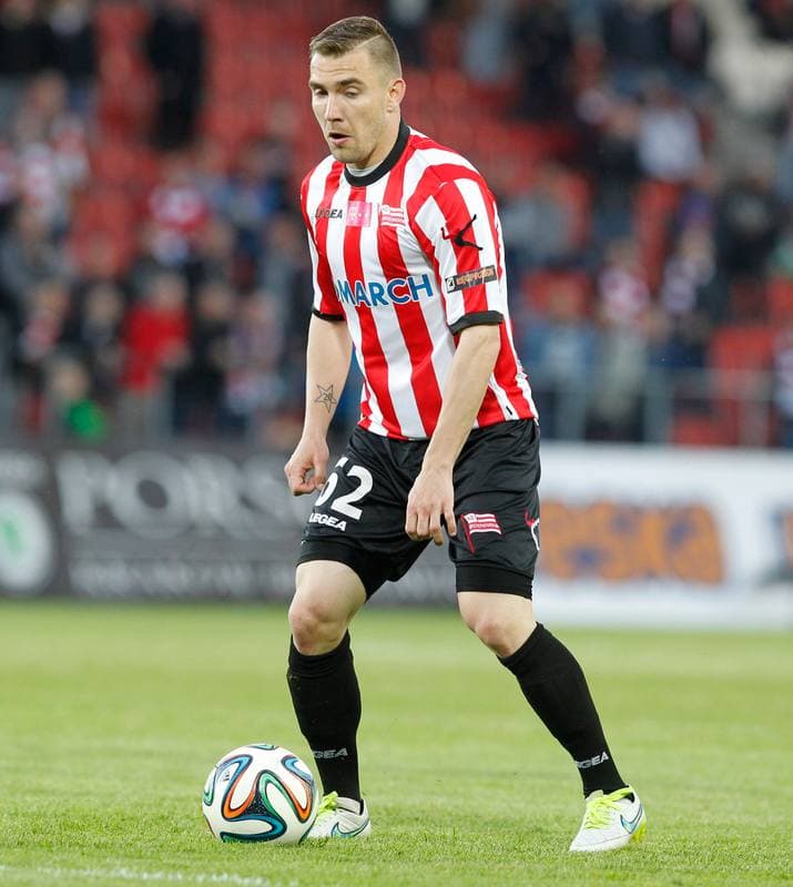 Football. T-Mobile Ekstraklasa. Cracovia Krakow - GKS Belchatow. 10.05.2015