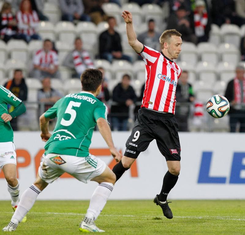 Football. T-Mobile Ekstraklasa. Cracovia Krakow - GKS Belchatow. 10.05.2015