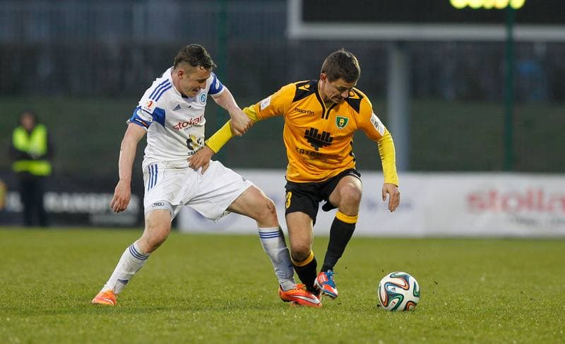Football. I Liga. Wigry Suwalki - GKS Katowice. 04.04.2015