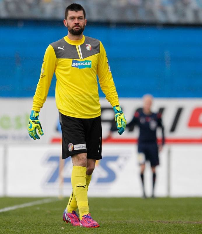 Football. SYNOT Liga. Banik Ostrava - Viktoria Plzen. 05.04.2015