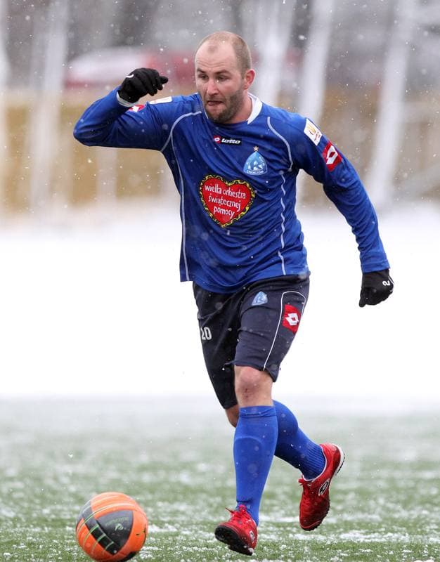 Football. Sparing. Rozwoj Katowice - Ruch Chorzow. 14.01.2012