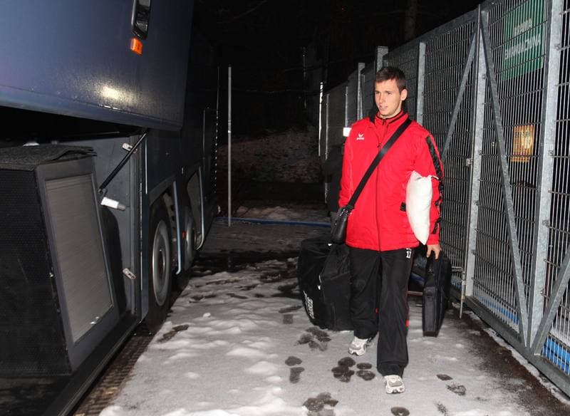 Football. Gornik Zabrze. Departure. 24.01.2012