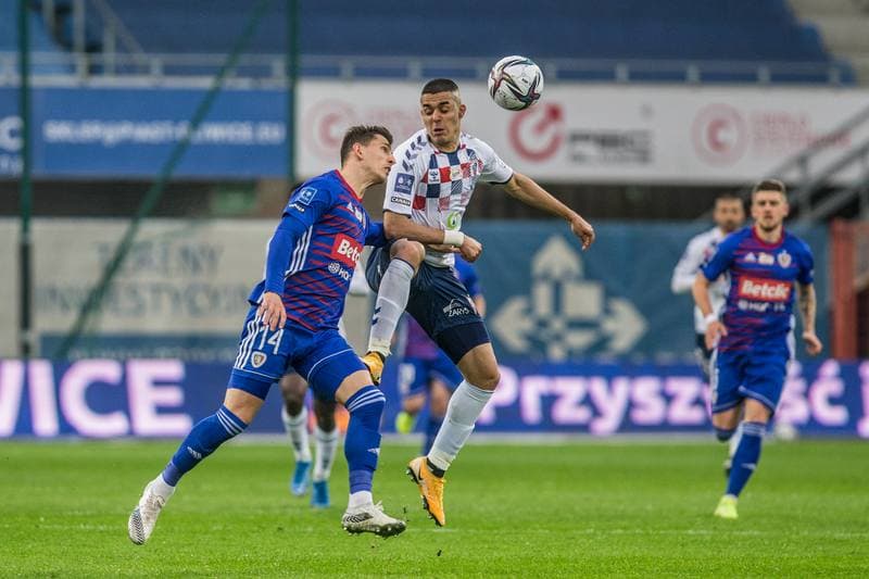 Football. PKO BP Ekstraklasa. Piast Gliwice - Gornik Zabrze. 12.04.2021
