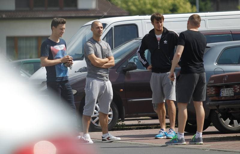 Football. GKS Tychy. Training. 26.06.2015