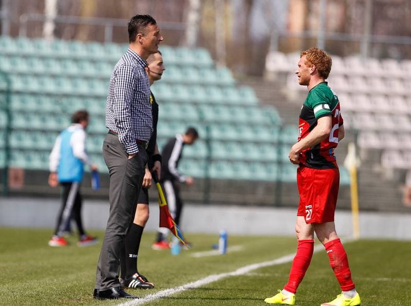 Football. I Liga. GKS Tychy - Chojniczanka Chojnice. 11.04.2015