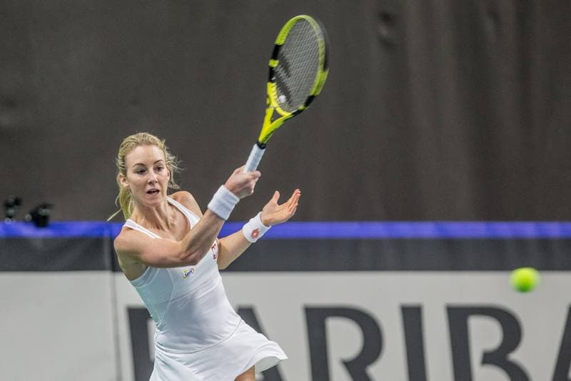Tennis. Billie Jean King Cup. Poland - Brazil. 16.04.2021