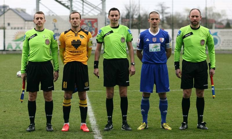 Football. I Liga. Pogon Siedlce - GKS Katowice. 19.04.2015