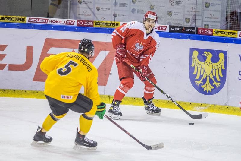 Ice Hockey. Three Seas Tournament. Poland - Lithuania. 19.04.2021