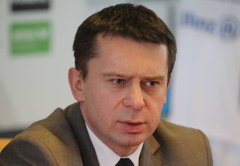 Football. Gornik Zabrze. Press Conference. 15.02.2012