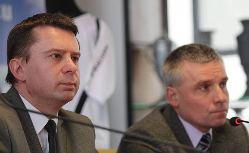 Football. Gornik Zabrze. Press Conference. 15.02.2012