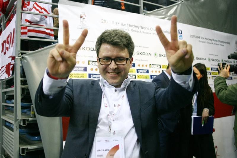 Ice Hockey. IIHF World Championship Division 1A. Poland - Ukraine. 22.04.2015