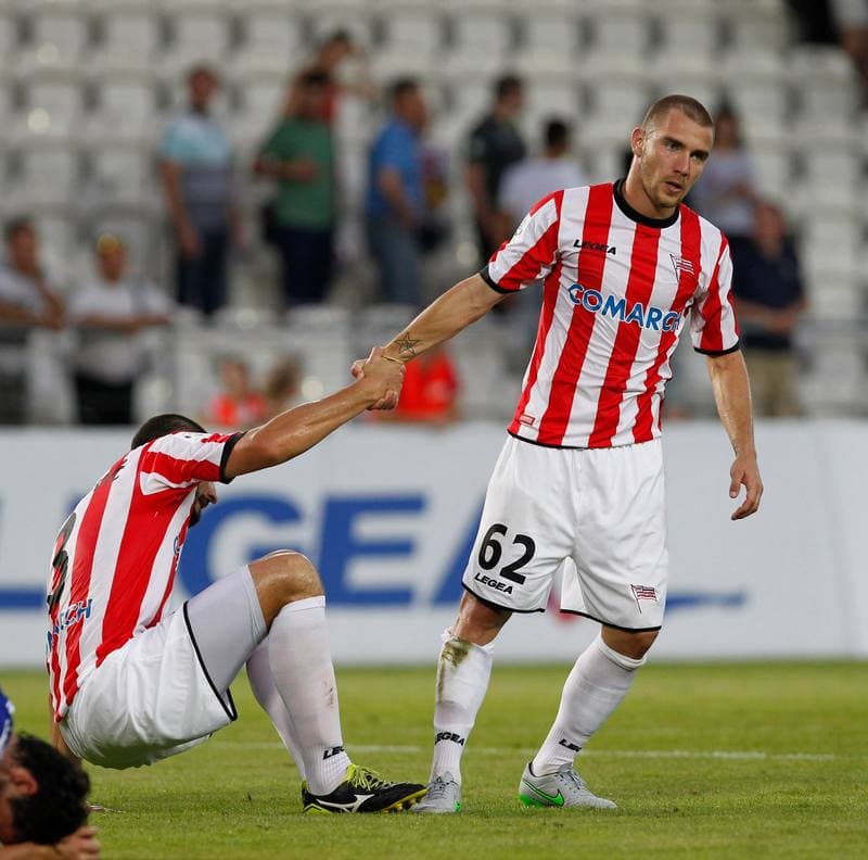 Football. T-Mobile Ekstraklasa. Cracovia Krakow - Piast Gliwice. 13.03.2015